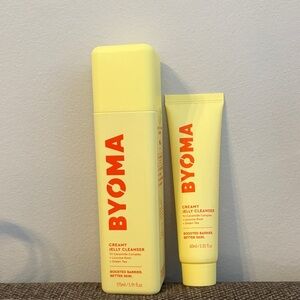NEW Bundle of Byoma Creamy Jelly Cleanser 60mL + 175mL